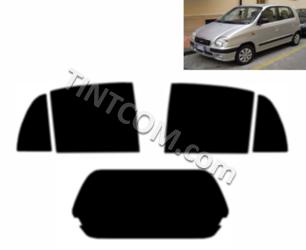                                 Oto Cam Filmi - Hyundai Atos (5 kapı, hatchback 2000 - 2003) Solar Gard - NR Smoke Plus serisi
                            